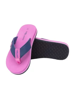 Trollkids Sandalen·Zehensandalen^Zehentrenner "Haukland" in Lila/ Dunkelblau