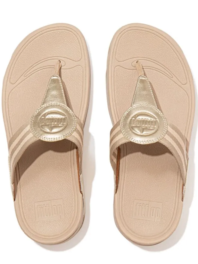 fitflop Sandalen^Zehentrenner in Beige
