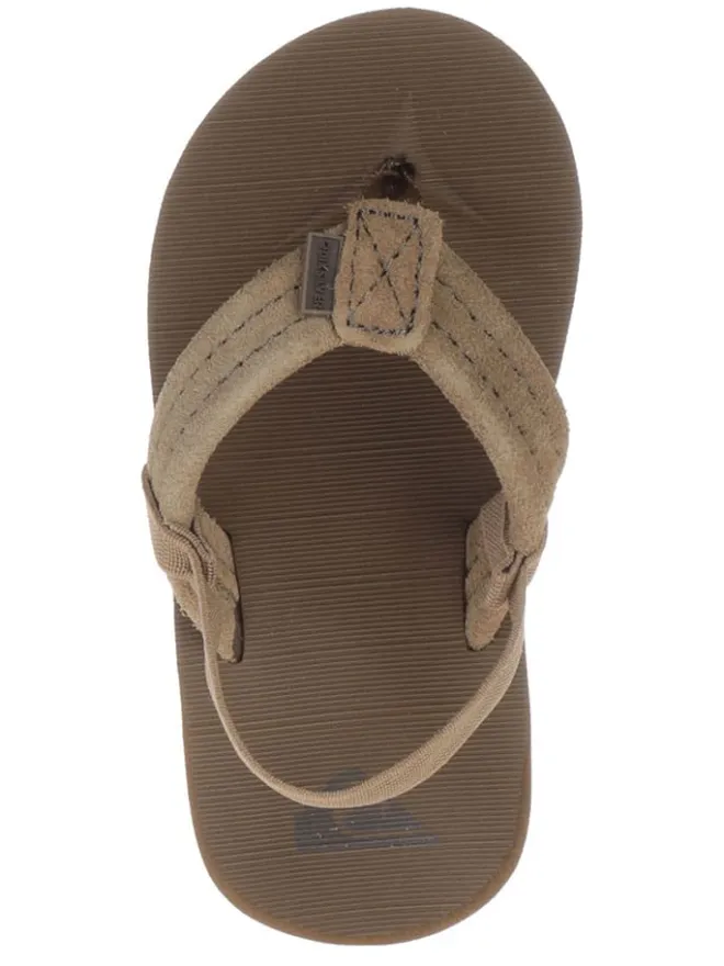 Quiksilver Sandalen|Sandalen·Zehensandalen^Zehentrenner in Beige