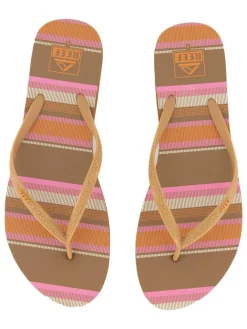 Zehentrenner in Beige/ Orange><noscript><img width=