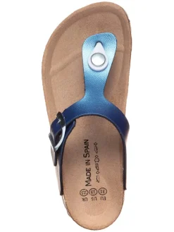 Zehentrenner in Blau><noscript><img width=