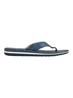 Zehentrenner in Blau>rieker New