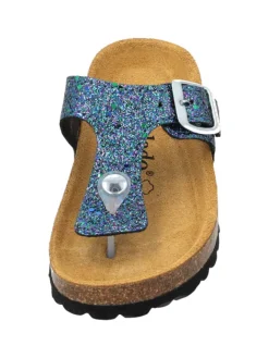 Zehentrenner in blau glitter><noscript><img width=