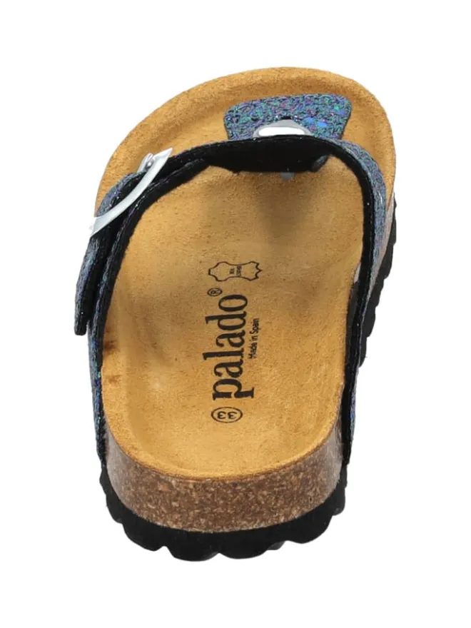 Zehentrenner in blau glitter>palado Discount