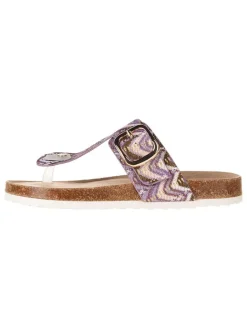 s.Oliver Sandalen^Zehentrenner in Bunt/ Lila