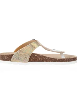 BIO PINGÜIN Sandalen·Zehensandalen^Zehentrenner in Gold