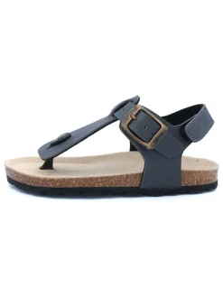 billowy Sandalen·Zehensandalen^Zehentrenner in Grau