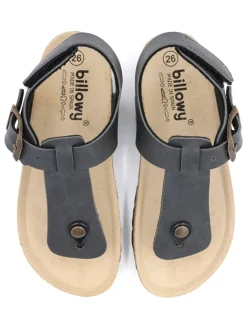 billowy Sandalen·Zehensandalen^Zehentrenner in Grau