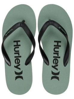 Zehentrenner in Grün>Hurley Clearance
