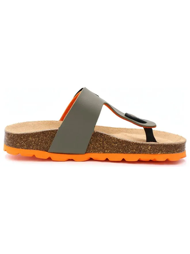 Zehentrenner in Khaki>Little Sky Hot