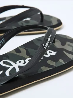 Pepe Jeans FOOTWEAR Sandalen & Pantoletten^Zehentrenner in Khaki