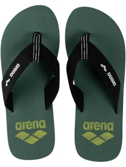 Arena Sandalen & Pantoletten^Zehentrenner in Khaki/ Schwarz