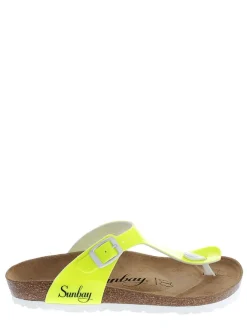 Sunbay Sandalen·Zehensandalen^Zehentrenner in Neongelb