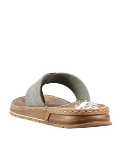 rieker Sandalen & Pantoletten^Zehentrenner in olive/mandel/moor