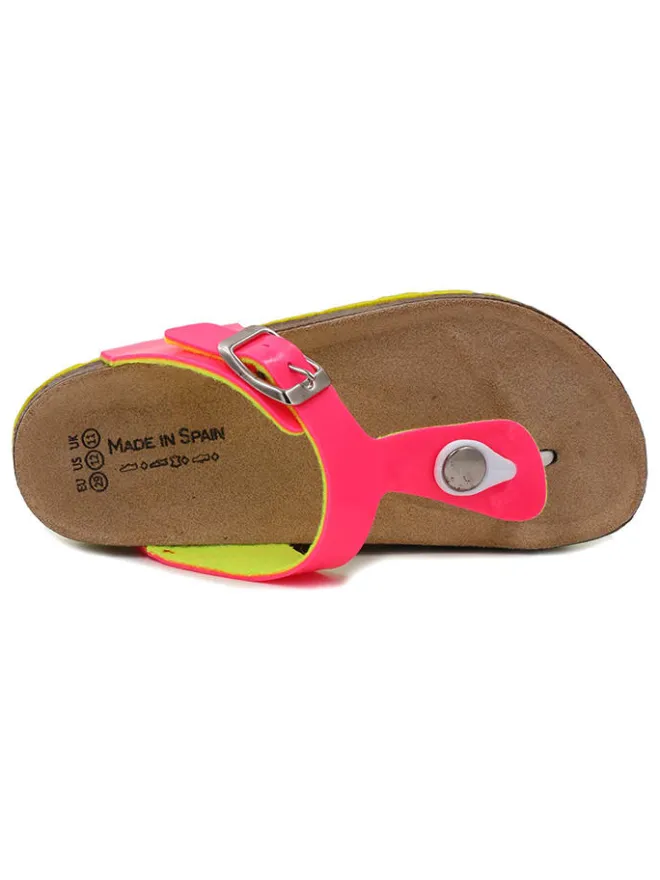 Little Sky Sandalen·Zehensandalen^Zehentrenner in Pink