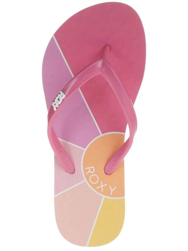 Roxy Sandalen·Zehensandalen^Zehentrenner in Pink