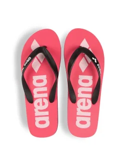 Arena Sandalen & Pantoletten^Zehentrenner in Pink/ Schwarz/ Weiß