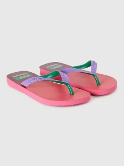 Zehentrenner in Rosa>Benetton