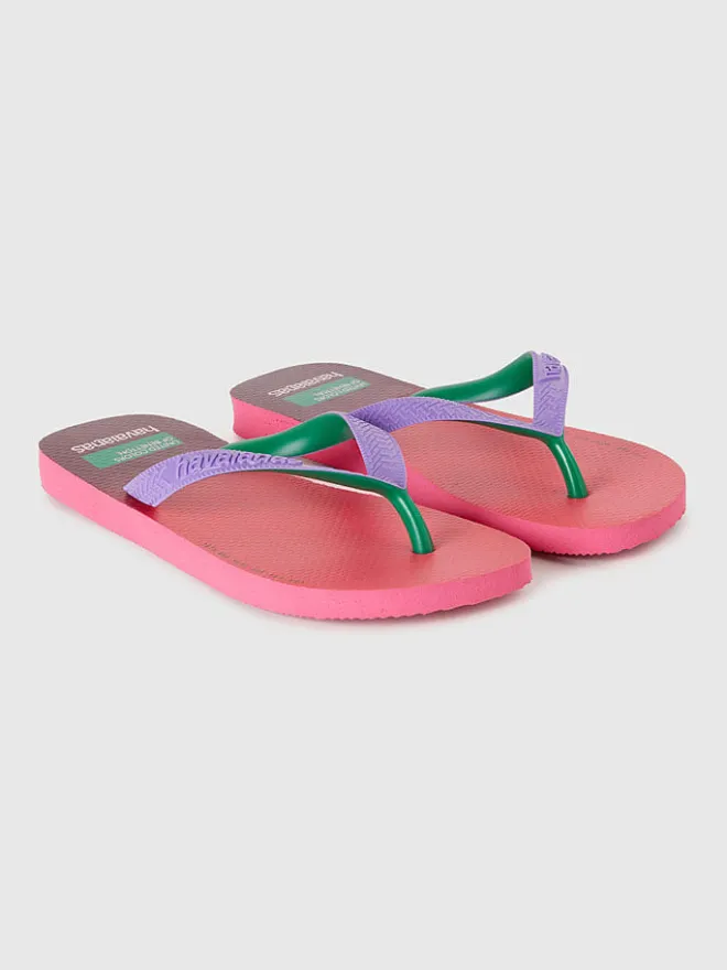 Zehentrenner in Rosa>Benetton
