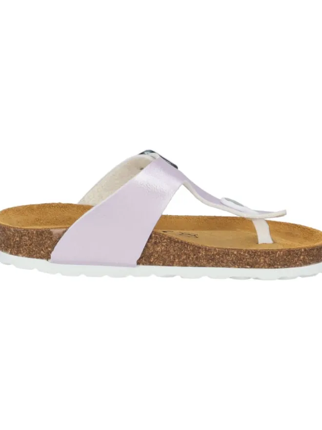 palado Sandalen·Zehensandalen^Zehentrenner in rosa metallic