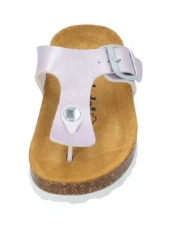 palado Sandalen·Zehensandalen^Zehentrenner in rosa metallic