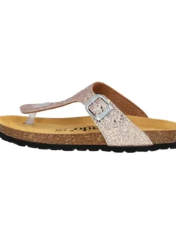 Zehentrenner in rosegold glitter>palado Sale