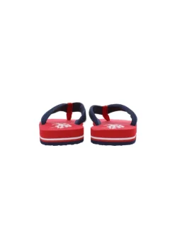 U.S. Polo Assn. Sandalen & Pantoletten^Zehentrenner in rot
