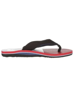 Quiksilver Sandalen|Sandalen·Zehensandalen^Zehentrenner in Rot/ Blau/ Schwarz
