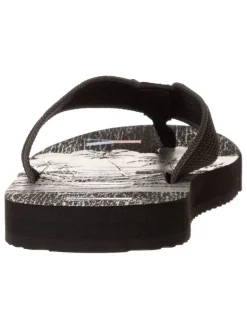 Tommy Hilfiger Sandalen & Pantoletten^Zehentrenner in Schwarz
