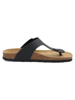 billowy Sandalen & Pantoletten^Zehentrenner in Schwarz