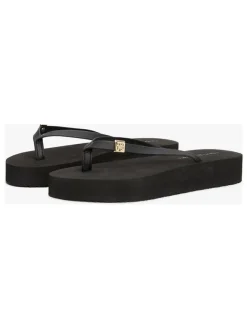 Zehentrenner in Schwarz>Tommy Hilfiger Shoes Sale