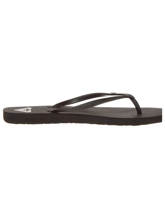 Roxy Sandalen^Zehentrenner in Schwarz