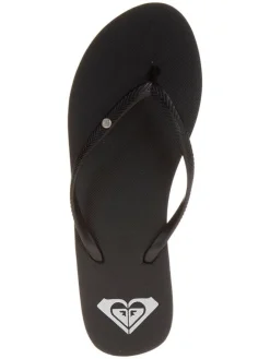 Roxy Sandalen^Zehentrenner in Schwarz
