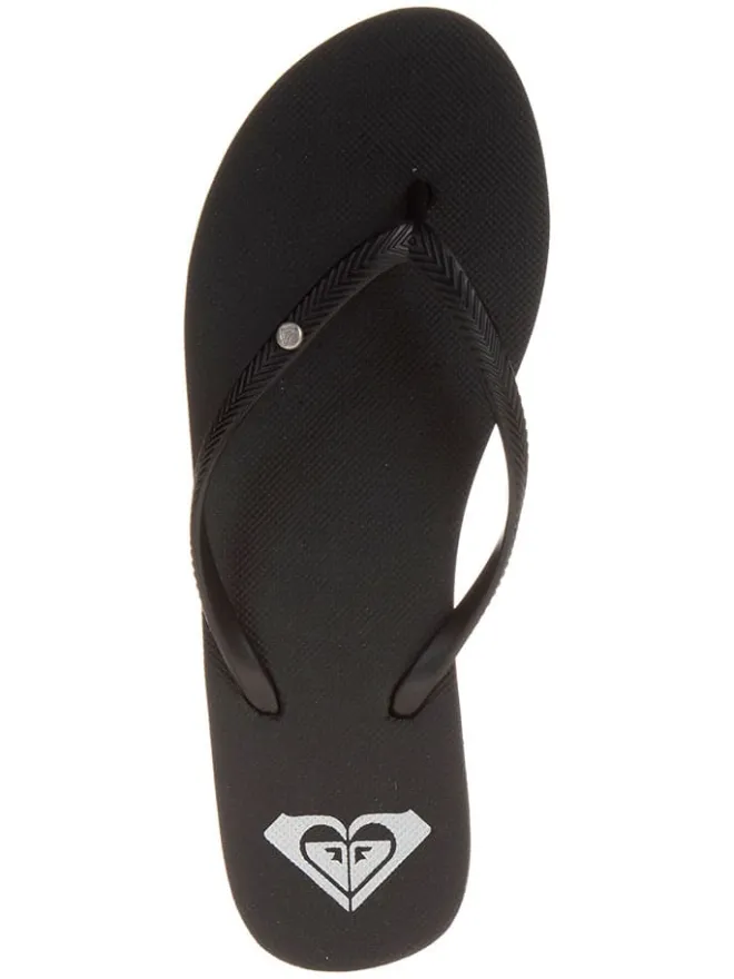 Roxy Sandalen^Zehentrenner in Schwarz