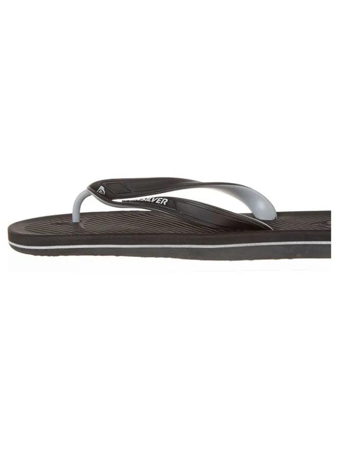Quiksilver Sandalen & Pantoletten^Zehentrenner in Schwarz