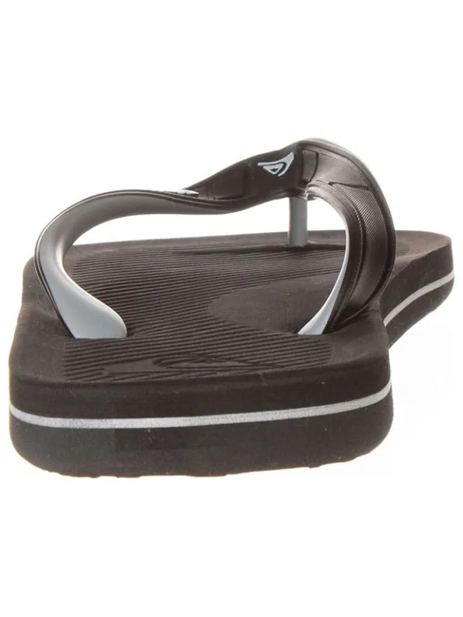 Quiksilver Sandalen & Pantoletten^Zehentrenner in Schwarz