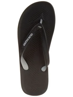 Quiksilver Sandalen & Pantoletten^Zehentrenner in Schwarz