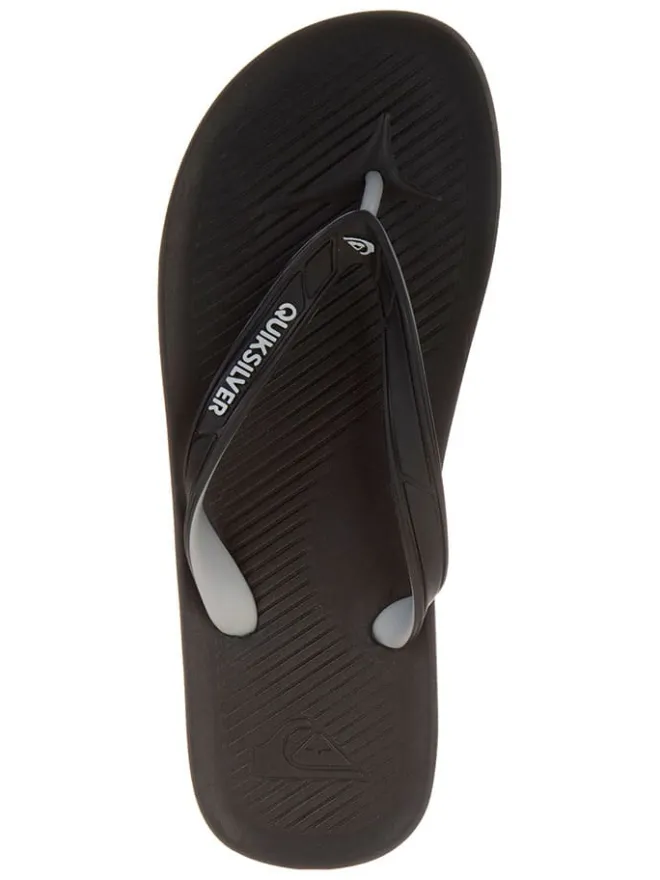 Quiksilver Sandalen & Pantoletten^Zehentrenner in Schwarz