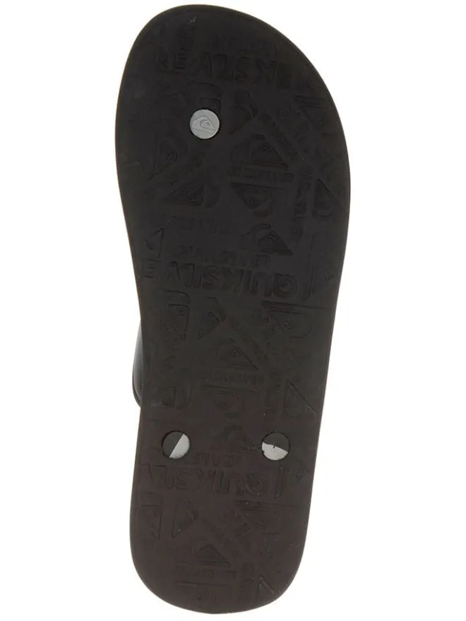 Quiksilver Sandalen & Pantoletten^Zehentrenner in Schwarz