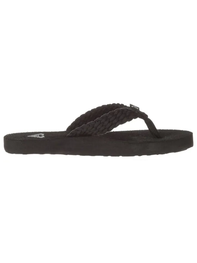 Roxy Sandalen·Zehensandalen^Zehentrenner in Schwarz