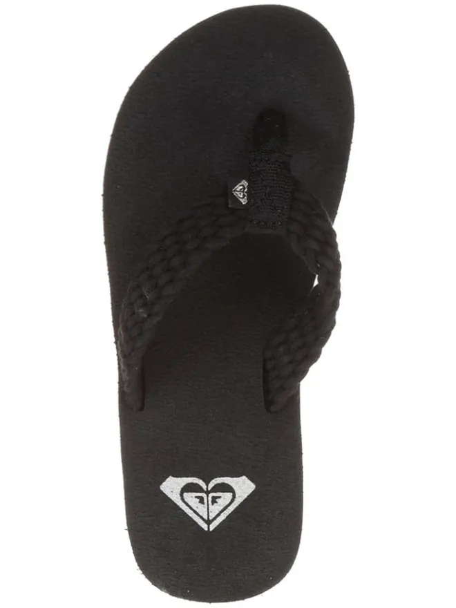 Roxy Sandalen·Zehensandalen^Zehentrenner in Schwarz