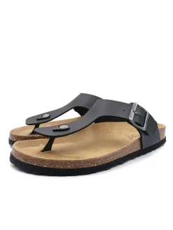 billowy Sandalen & Pantoletten^Zehentrenner in Schwarz