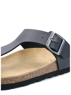 billowy Sandalen & Pantoletten^Zehentrenner in Schwarz