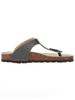 BIO PINGÜIN Sandalen·Zehensandalen^Zehentrenner in Schwarz