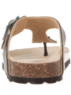 BIO PINGÜIN Sandalen·Zehensandalen^Zehentrenner in Schwarz