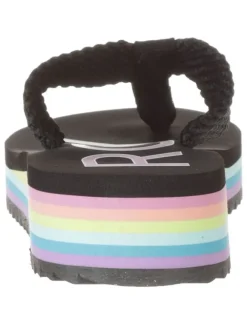 Roxy Sandalen·Zehensandalen^Zehentrenner in Schwarz/ Bunt