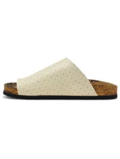 Zehentrenner in Schwarz/ Creme><noscript><img width=