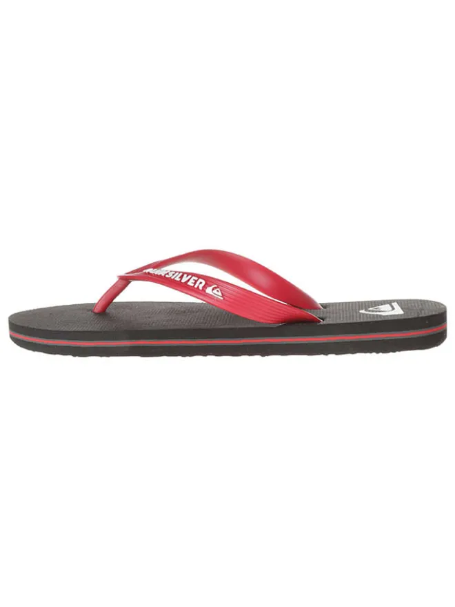 Zehentrenner in Schwarz/ Rot>Quiksilver Sale