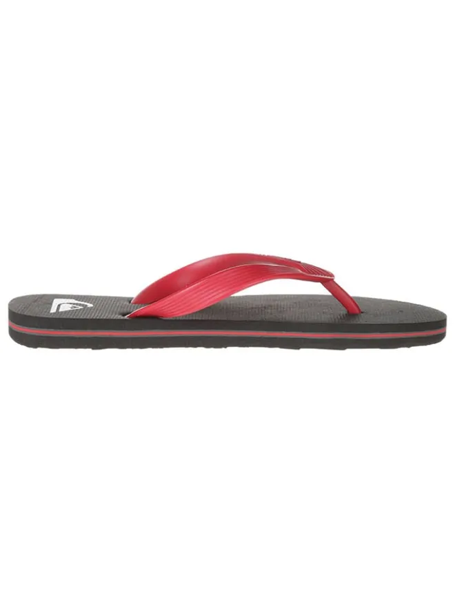 Zehentrenner in Schwarz/ Rot>Quiksilver Sale