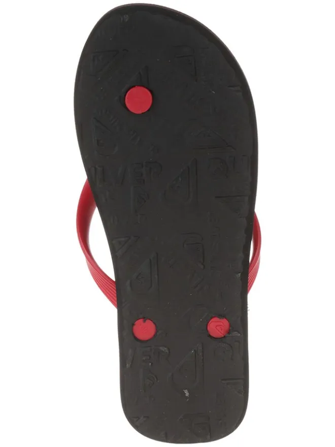 Zehentrenner in Schwarz/ Rot>Quiksilver Sale